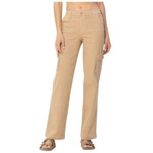 Judy Blue Khaki High Rise Cargo Pants Like New Condition